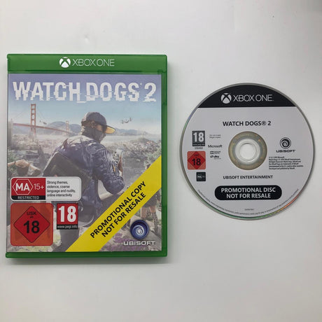 Watch Dogs 2 Xbox One Game PAL 28A4 - Trippy Trades 