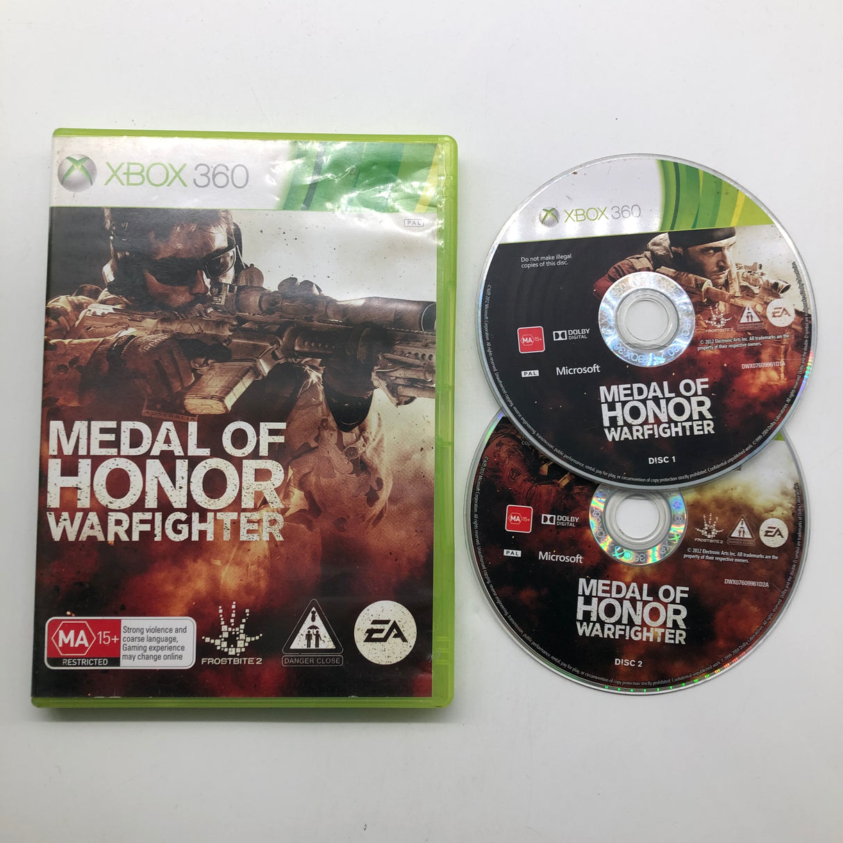 Medal of Honor Warfighter Xbox 360 Game PAL 25AU4