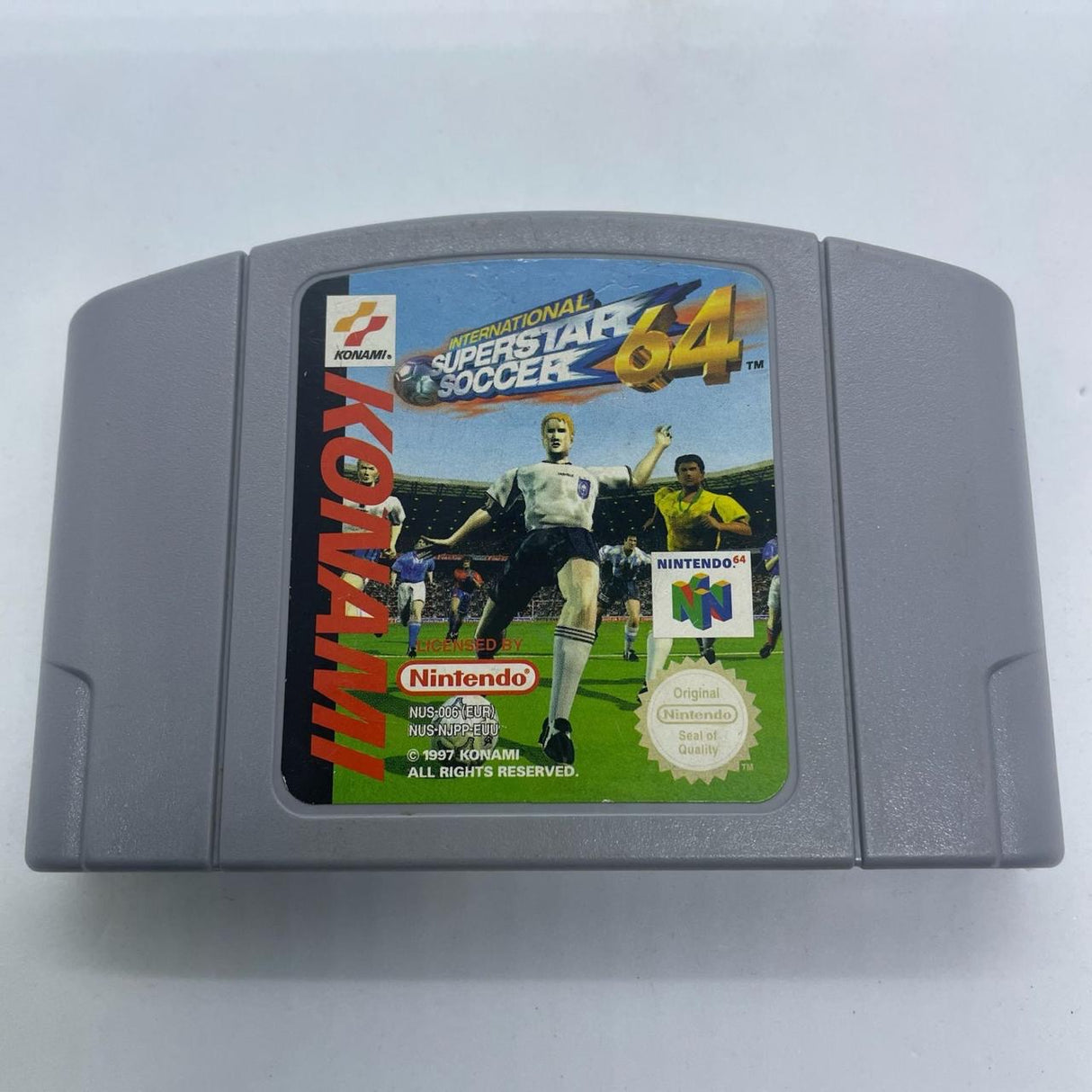 International Superstar Soccer 64 Nintendo 64 N64 Game Cartridge PAL