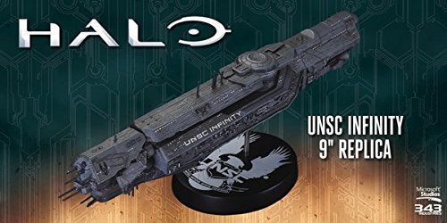 Halo Unsc Infinity 9 Inch Ship Replica Figure