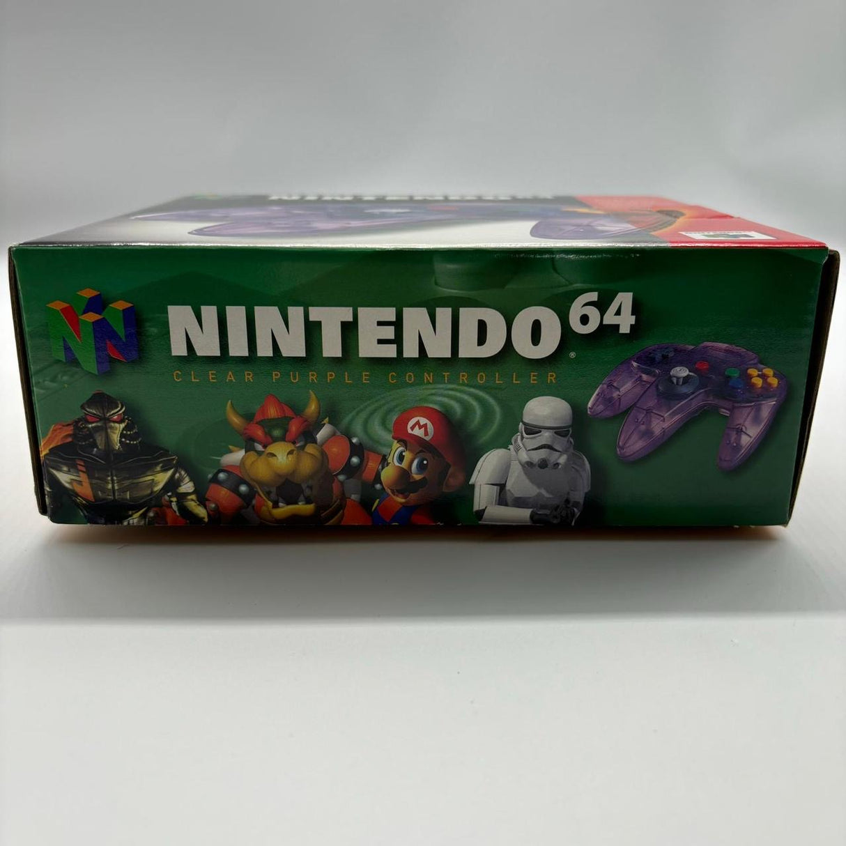 Nintendo 64 N64 Clear Purple Controller Boxed PAL 16JE4 - Trippy Trades 