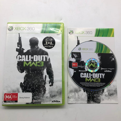 Call Of Duty Modern Warfare 3 Xbox 360 Game + Manual PAL 28JY4 - Trippy Trades 