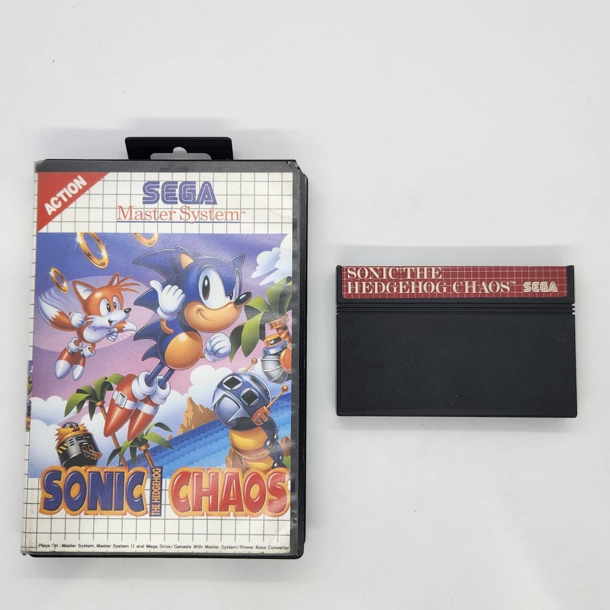 Sonic the Hedgehog Chaos Sega Master System Game PAL