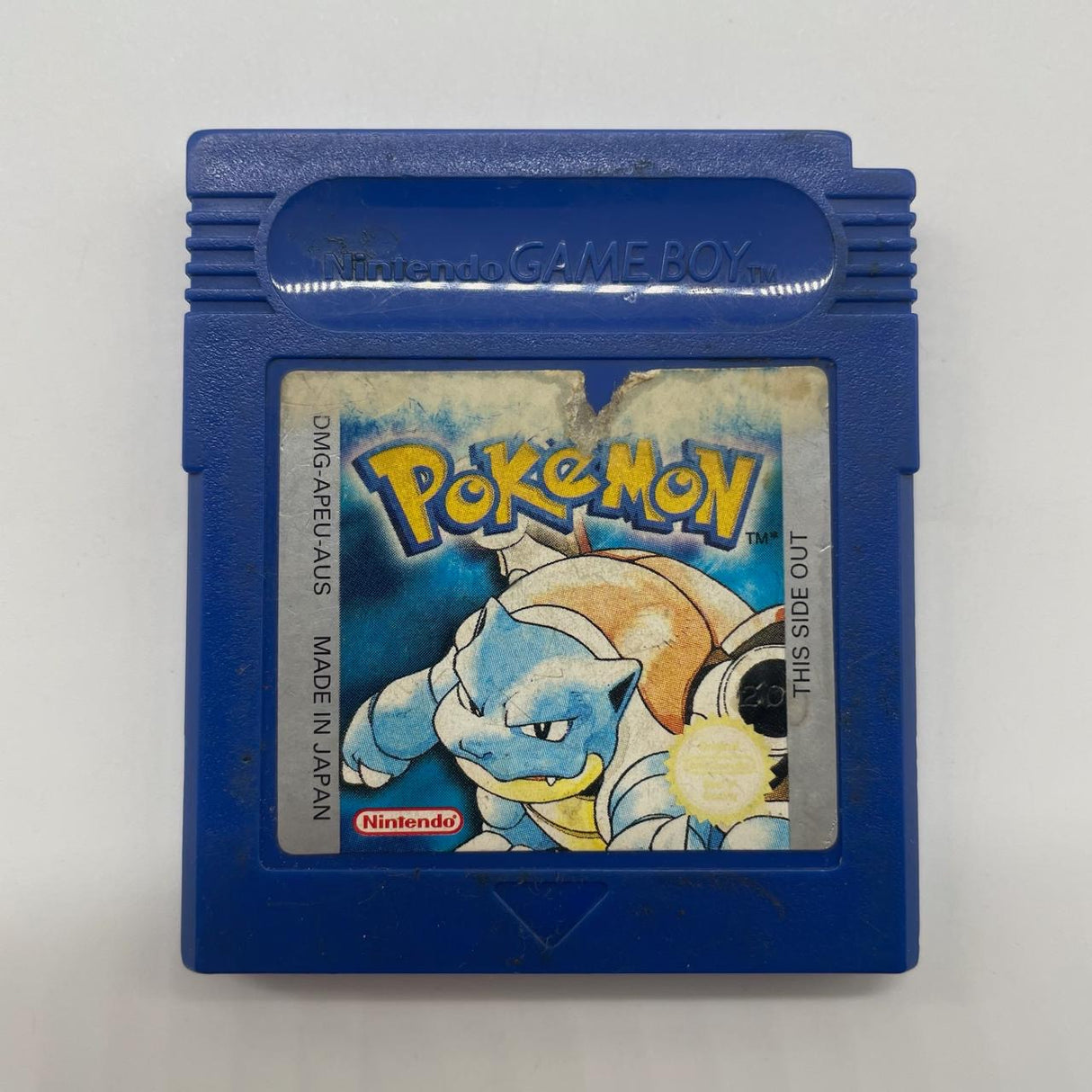 Pokémon Blue Nintendo Gameboy Original Game Cartridge New Save Battery