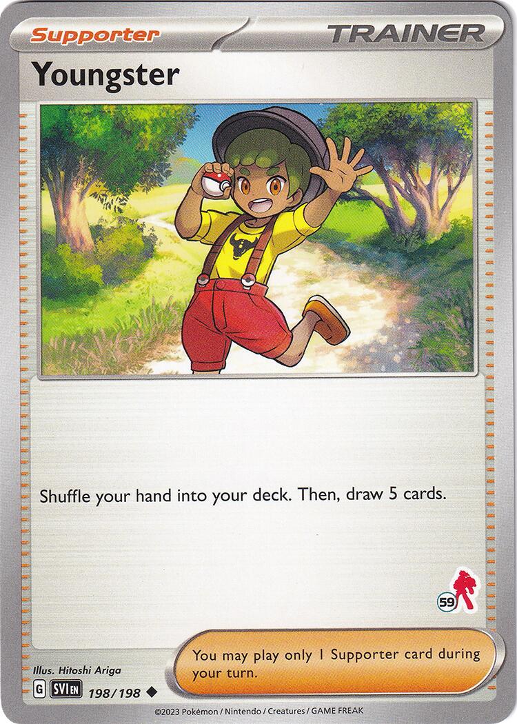 Youngster (198/198) (Armarouge Stamp #59) [Battle Academy 2024]