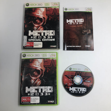 Metro 2033 Xbox 360 Game + Manual PAL - Trippy Trades 