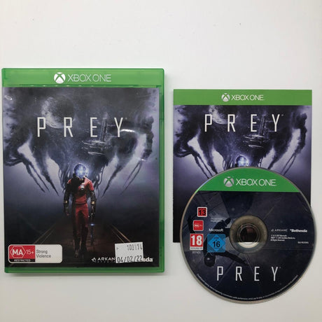 Prey Xbox One Game + Manual PAL 28A4 - Trippy Trades 