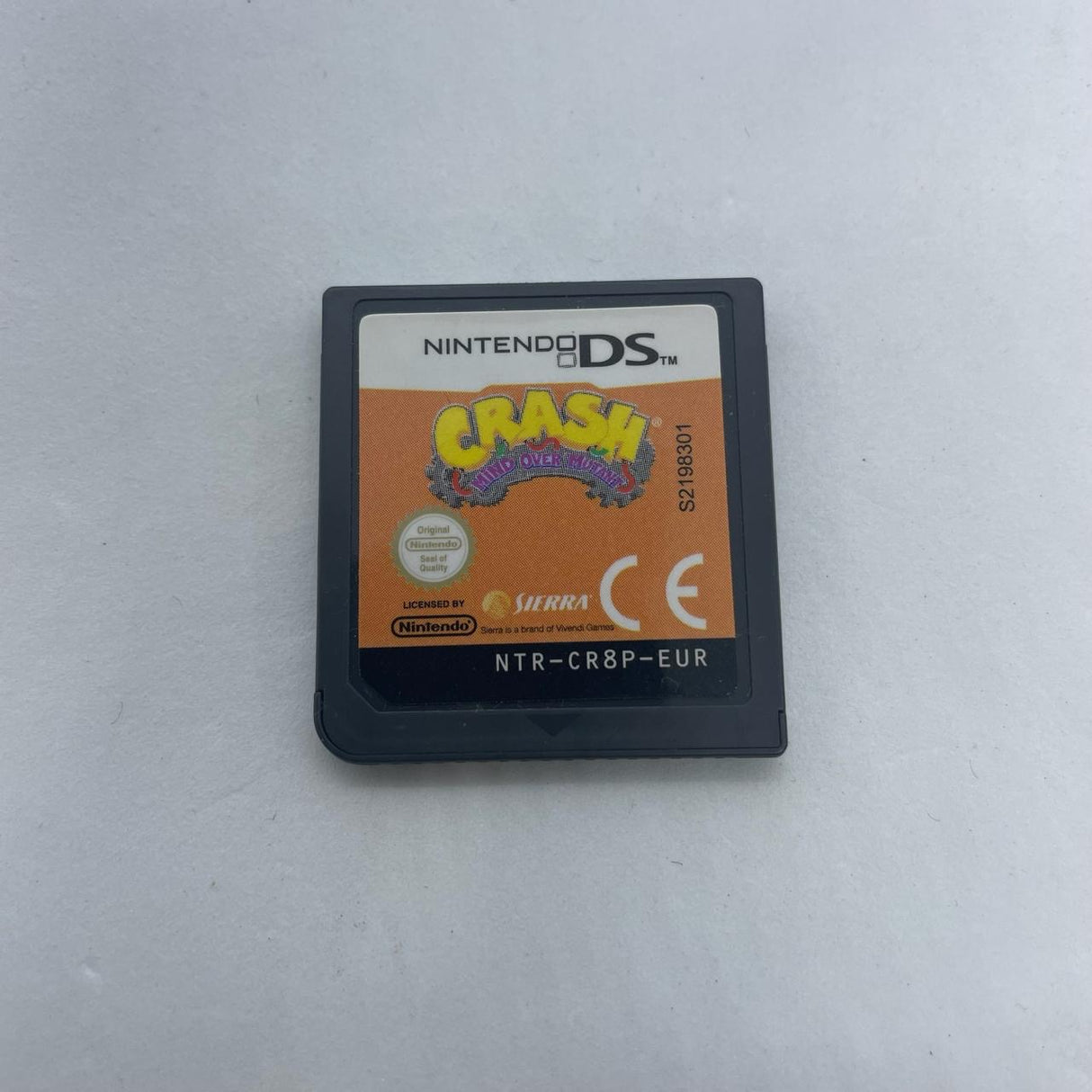 Crash Mind Over Mutant Nintendo DS Game Cartridge