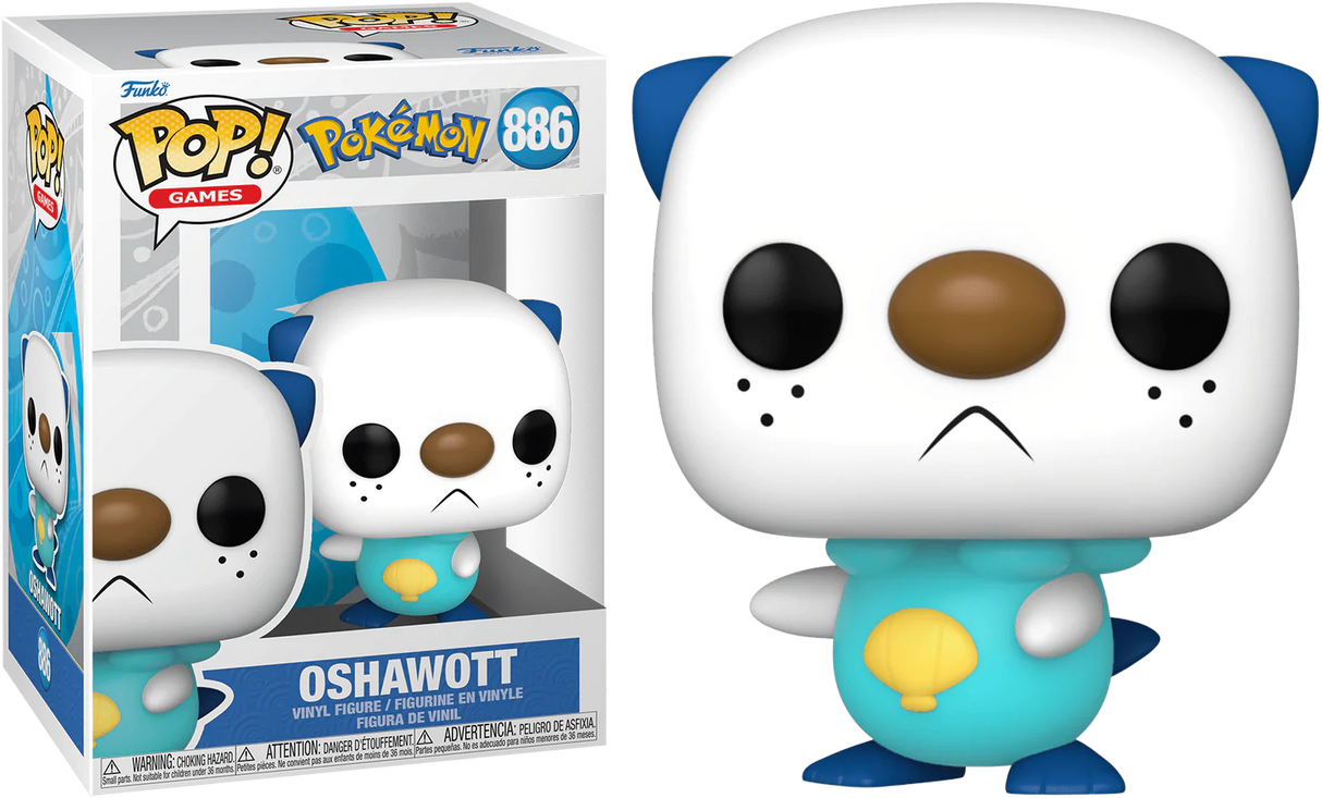 Pokemon Oshawott #886 Funko Pop Vinyl Figure