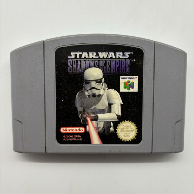 Star Wars Shadows Of The Empire Nintendo 64 N64 Game Cartridge PAL - Trippy Trades 