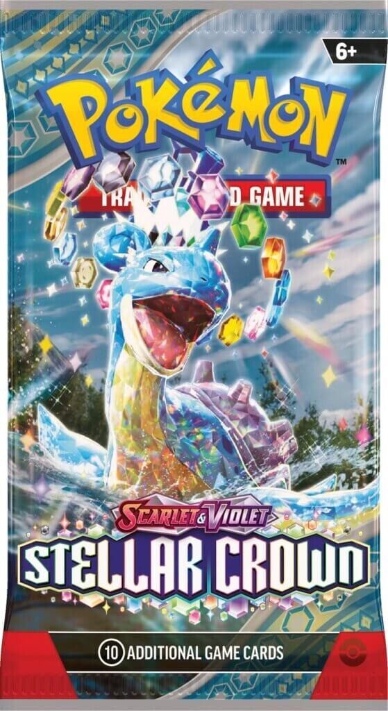 Pokemon TCG Scarlet & Violet 7 Stellar Crown Single Booster Pack