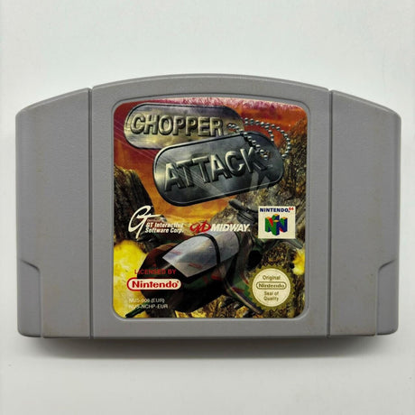 Chopper Attack Nintendo 64 N64 Game Cartridge PAL - Trippy Trades 