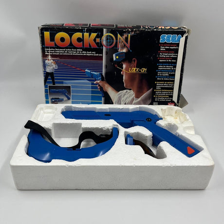 Sega Lock-On Light Gun Boxed - Trippy Trades 