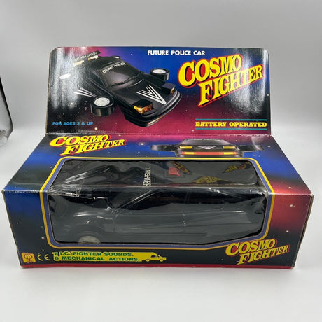 Vintage Cosmo Fighter Future Police Car - Trippy Trades 