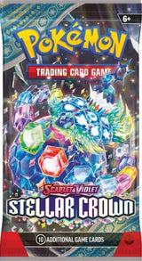 Pokemon TCG Scarlet & Violet 7 Stellar Crown Single Booster Pack