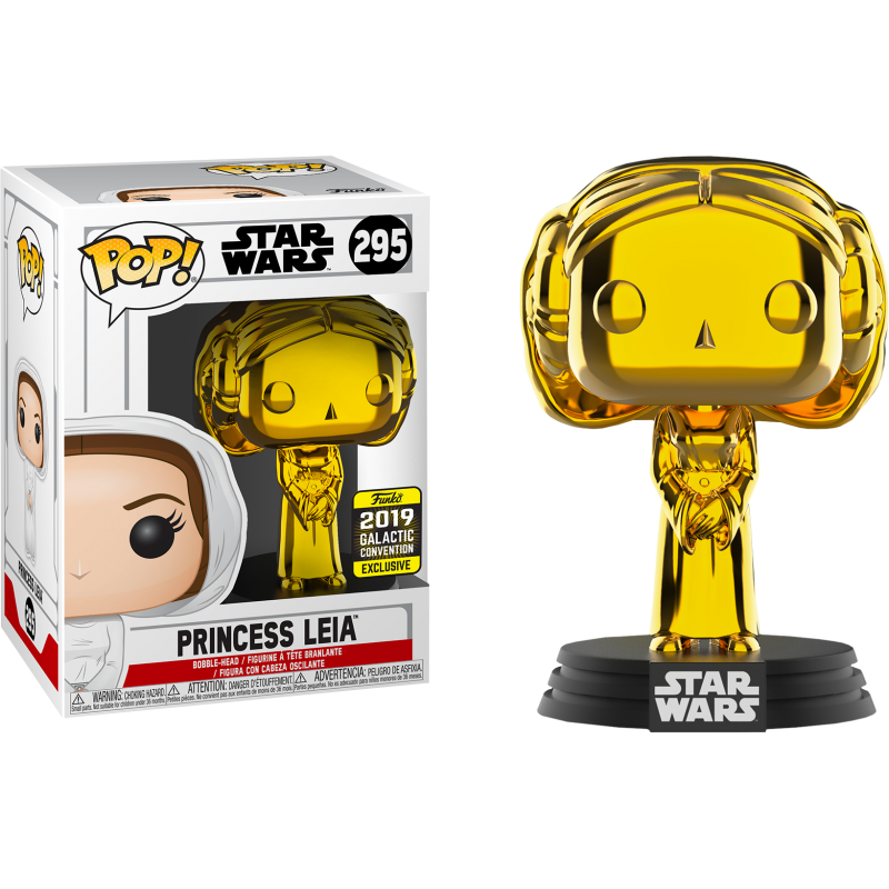 Star Wars Princess Leia Gold #295 Funko Pop Vinyl Figure