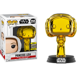 Star Wars Princess Leia Gold #295 Funko Pop Vinyl Figure