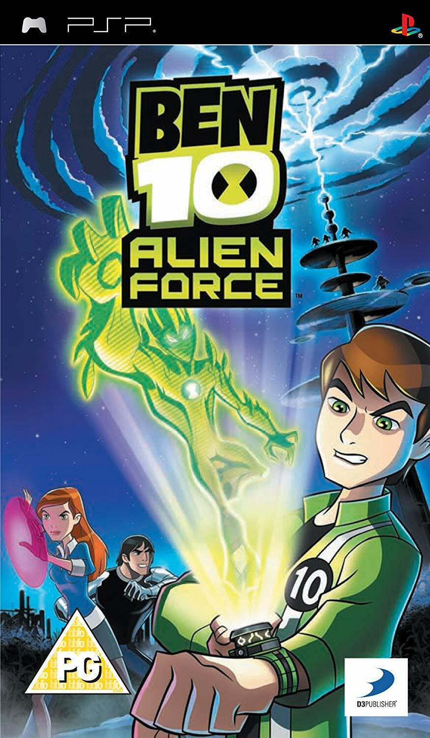 Ben 10: Alien Force Playstation Portable PSP Game PAL