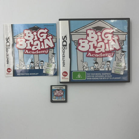 Big Brain Academy Nintendo DS Game + Manual - Trippy Trades 