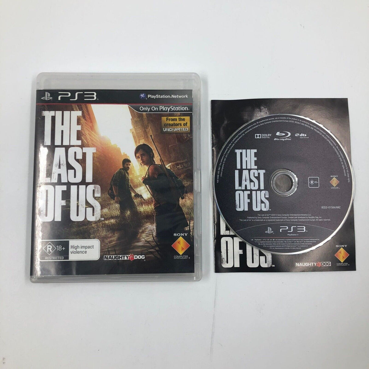 The Last Of Us PS3 Playstation 3 Game + Manual - Trippy Trades 