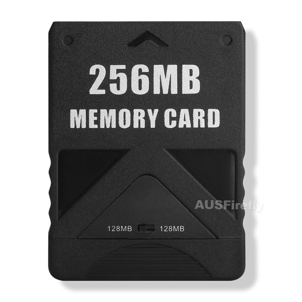 256MB Memory Card for PS2, High Speed Storage Memory Card Playstation 2