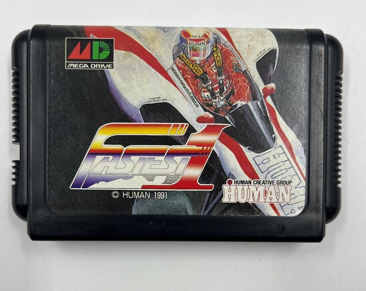 Fastest 1 Sega Mega Drive Game Cartridge PAL - Trippy Trades 