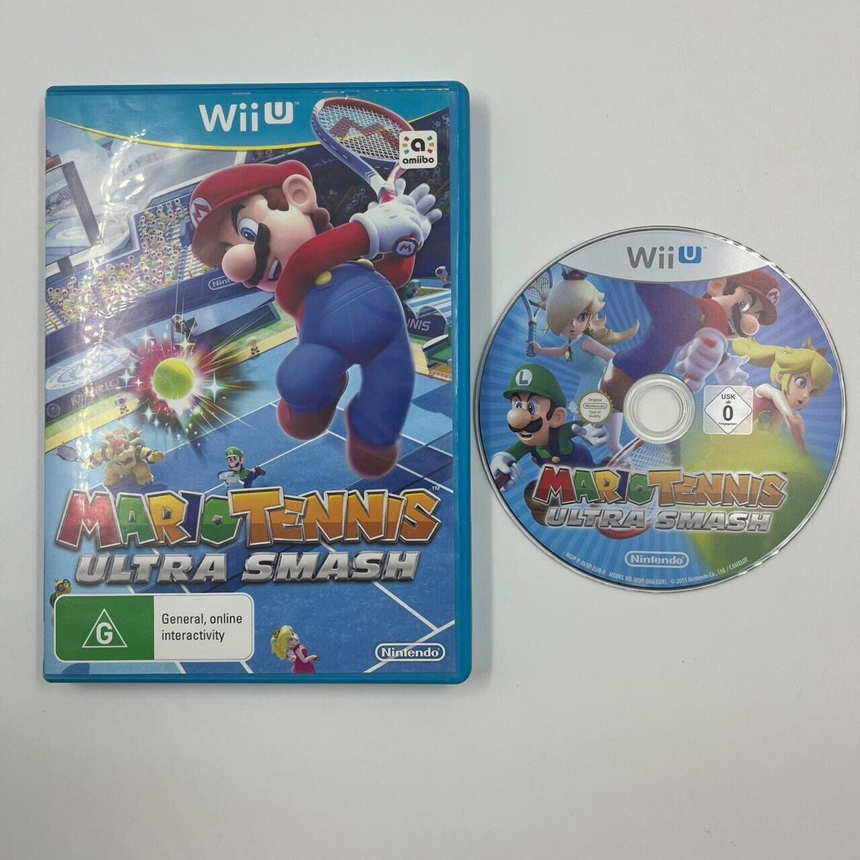 Mario Tennis Ultra Smash Nintendo Wii U Game PAL - Trippy Trades 