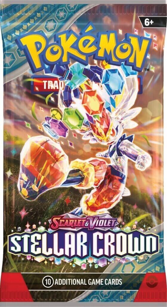 Pokemon TCG Scarlet & Violet 7 Stellar Crown Single Booster Pack