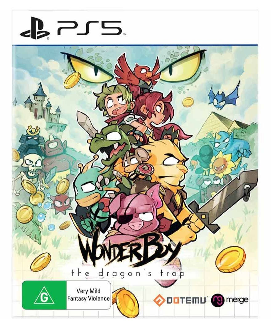 Wonder Boy The Dragon Trap PS5 Playstation 5 Game Brand New Sealed