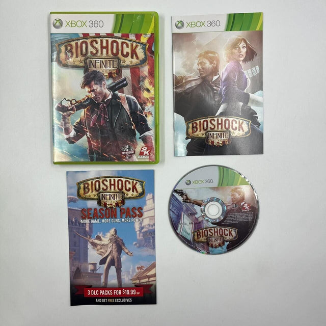 BioShock Infinite Xbox 360 Game + Manual PAL - Trippy Trades 