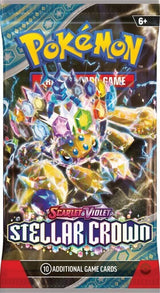 Pokemon TCG Scarlet & Violet 7 Stellar Crown Single Booster Pack