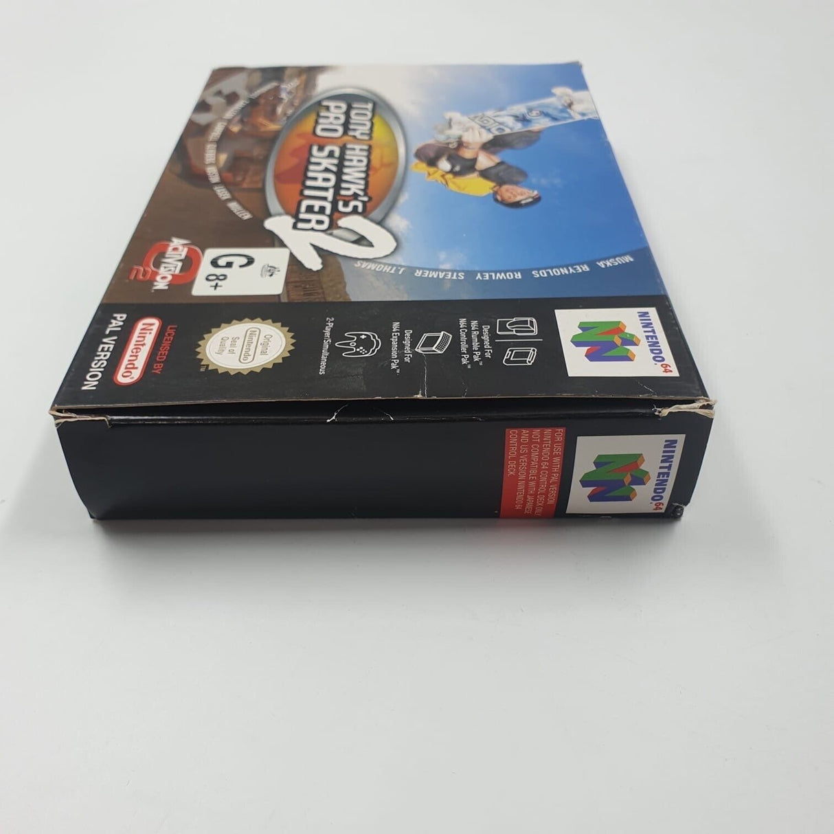 Tony Hawk's Pro Skater 2 Nintendo 64 N64 Game Boxed + Manual PAL - Trippy Trades 