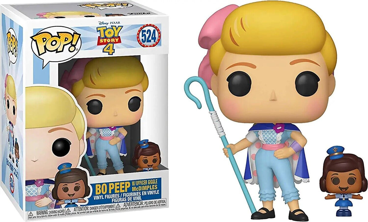 Toy Story 4 Bo Peep with Officer Giggle McDimples #524 Funko Pop Vinyl Figure