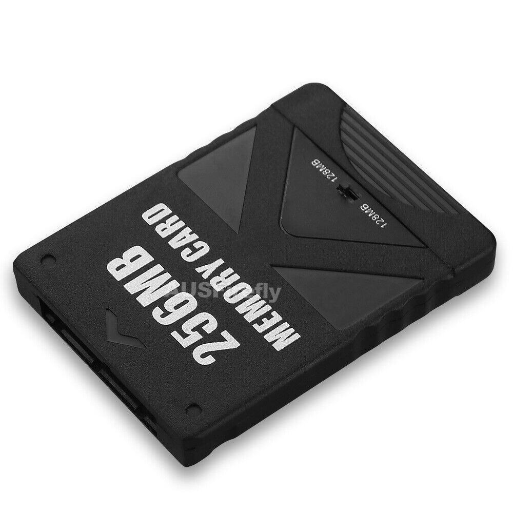 256MB Memory Card for PS2, High Speed Storage Memory Card Playstation 2