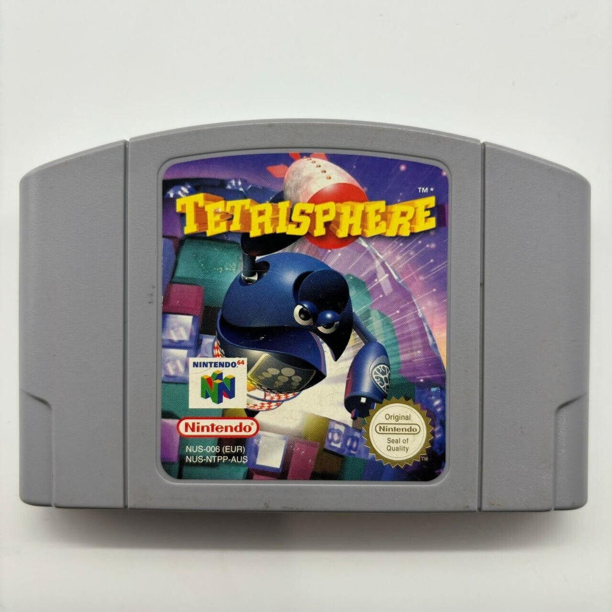 Tetrisphere Nintendo 64 N64 Game Cartridge PAL - Trippy Trades 