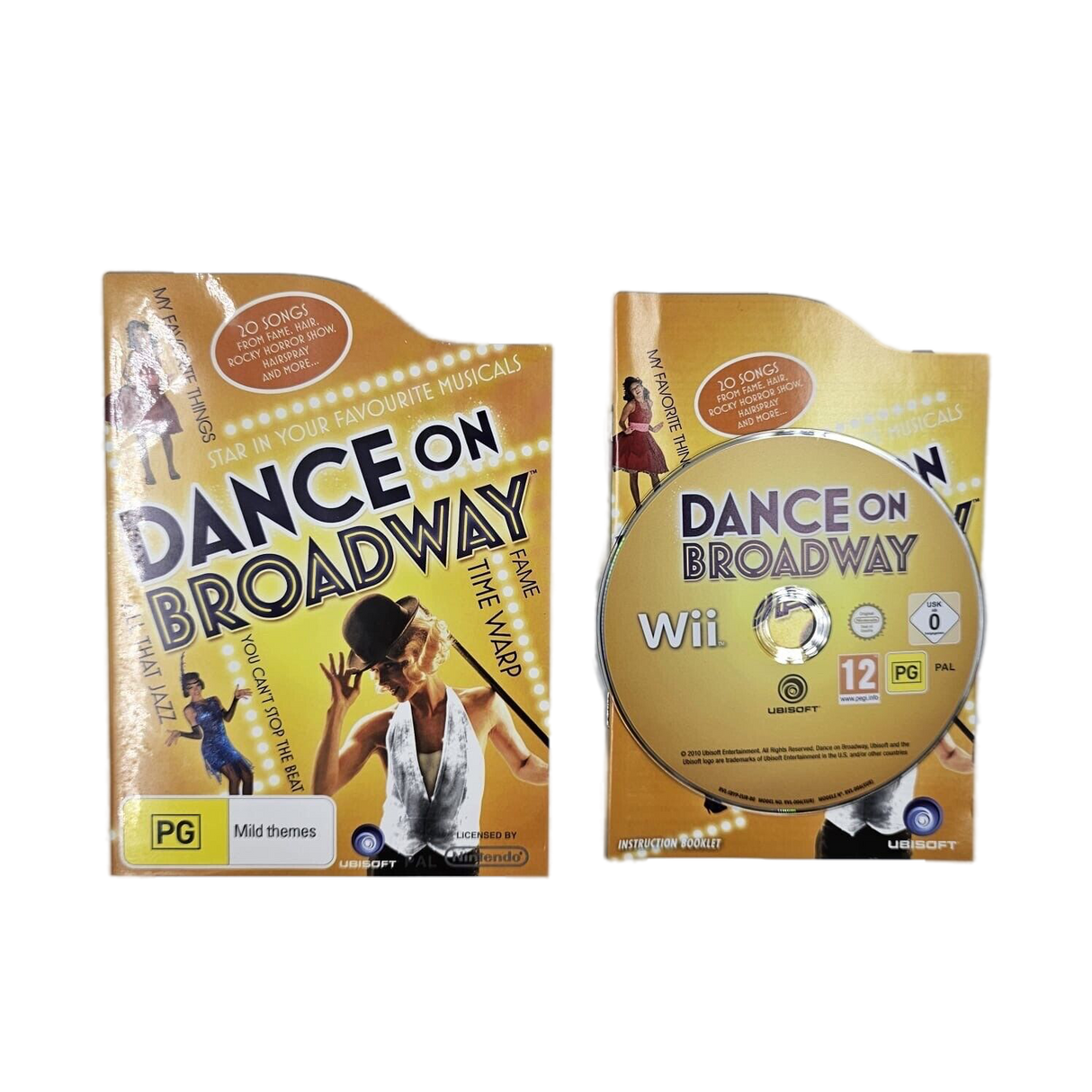 Dance On Broadway Nintendo Wii Game + Manual PAL - Trippy Trades 