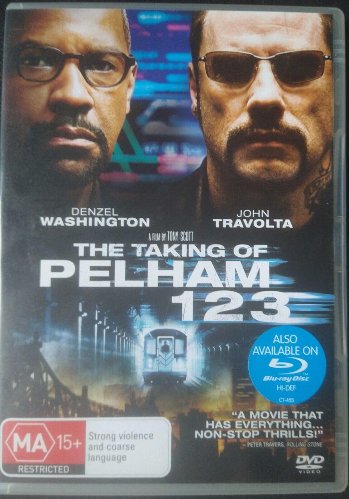 The Taking Of Pelham 123 Blu ray