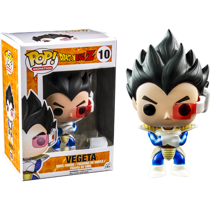 Dragon Ball Z Vegeta #10 Funko Pop Vinyl Figure - Trippy Trades 