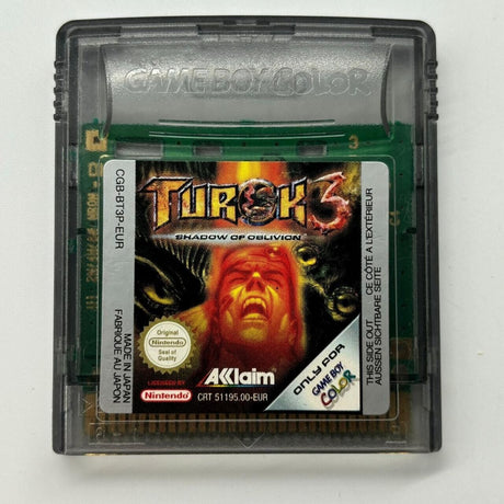 Turok 3 Shadows Of Oblivion Nintendo Gameboy Color / Colour Game - Trippy Trades 