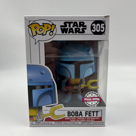 Boba Fett Star Wars #305 Funko Pop Vinyl Figure - Trippy Trades 