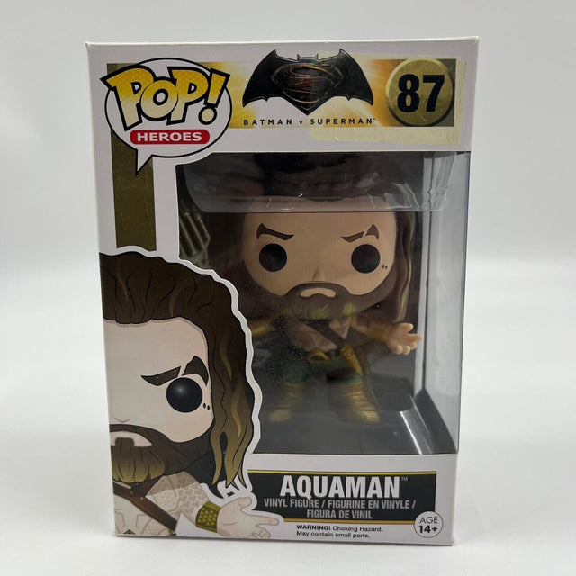 Aquaman Batman Vs Superman #87 Funko Pop Vinyl Figure - Trippy Trades 