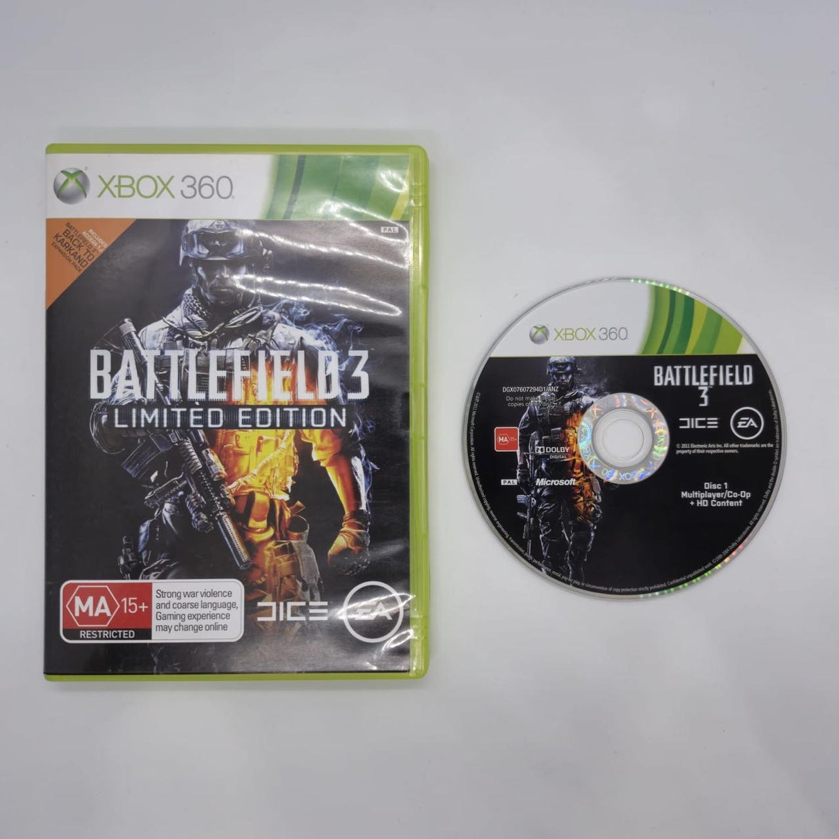 Battlefield 3 Limited Edition Xbox 360 Game PAL