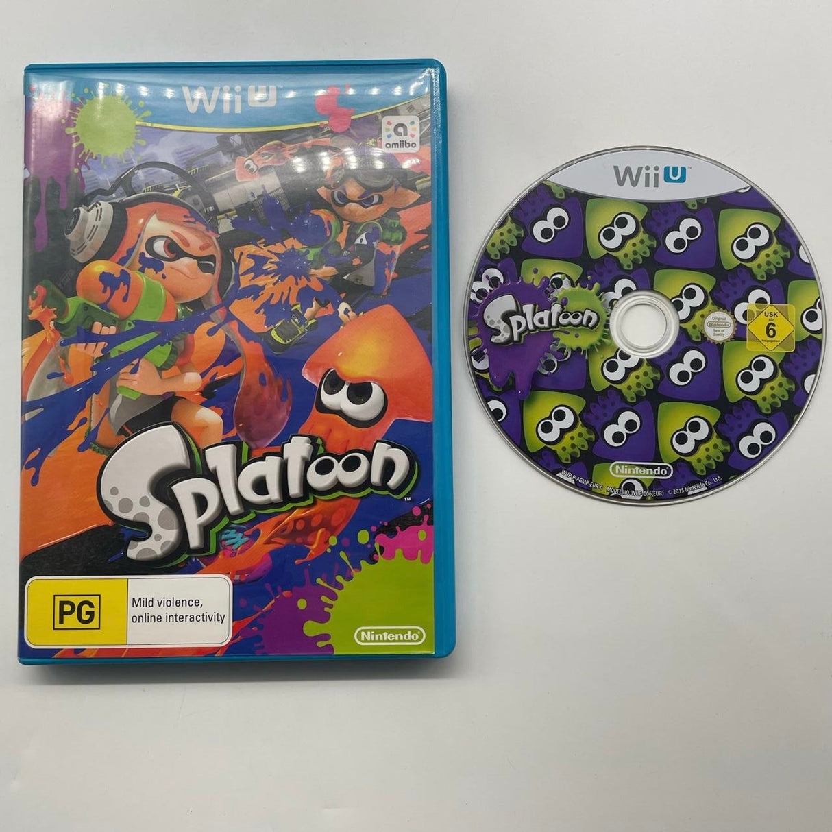 Splatoon Nintendo Wii U Game PAL