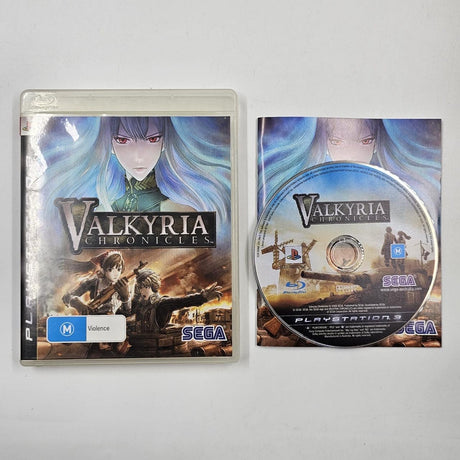 Valkyria Chronicles PS3 Playstation 3 Game + Manual 16JE4 - Trippy Trades 