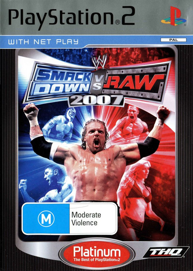 WWE SmackDown vs. Raw 2007 Playstation 2 PS2 Game PAL Sony Playstation 2 Game