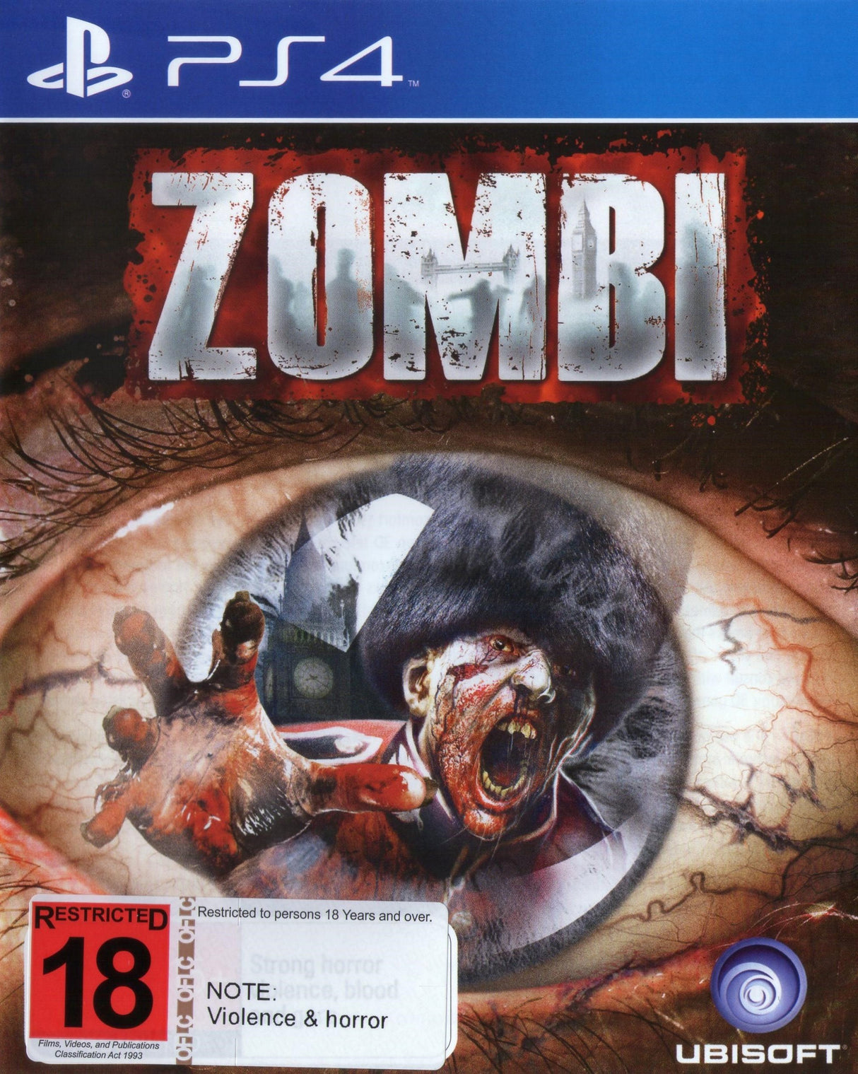 Zombi PlayStation 4 PS4 Game Sony Playstation 4 Game