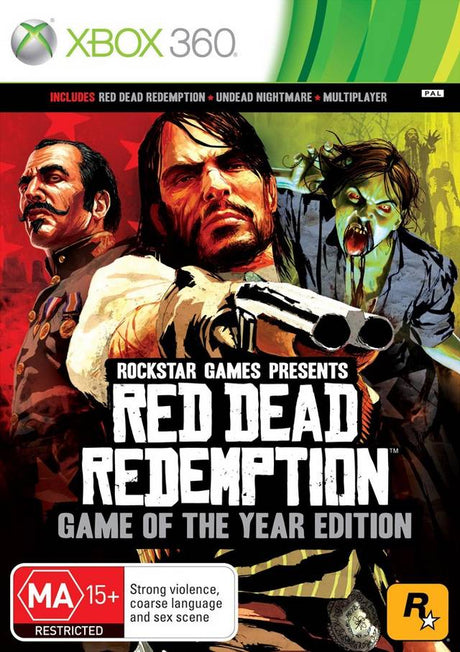 Red Dead Redemption: Game of the Year Edition Xbox 360 Game PAL Microsoft Xbox 360 Game