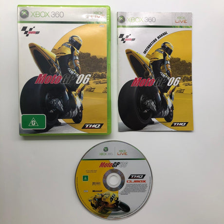 Moto GP 06 Xbox 360 Game + Manual PAL 28A4 - Trippy Trades 