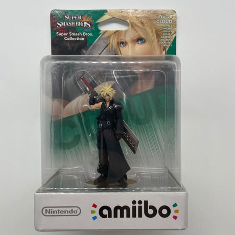 Super Smash Bros Cloud P2 No.58 Nintendo Amiibo - Trippy Trades 