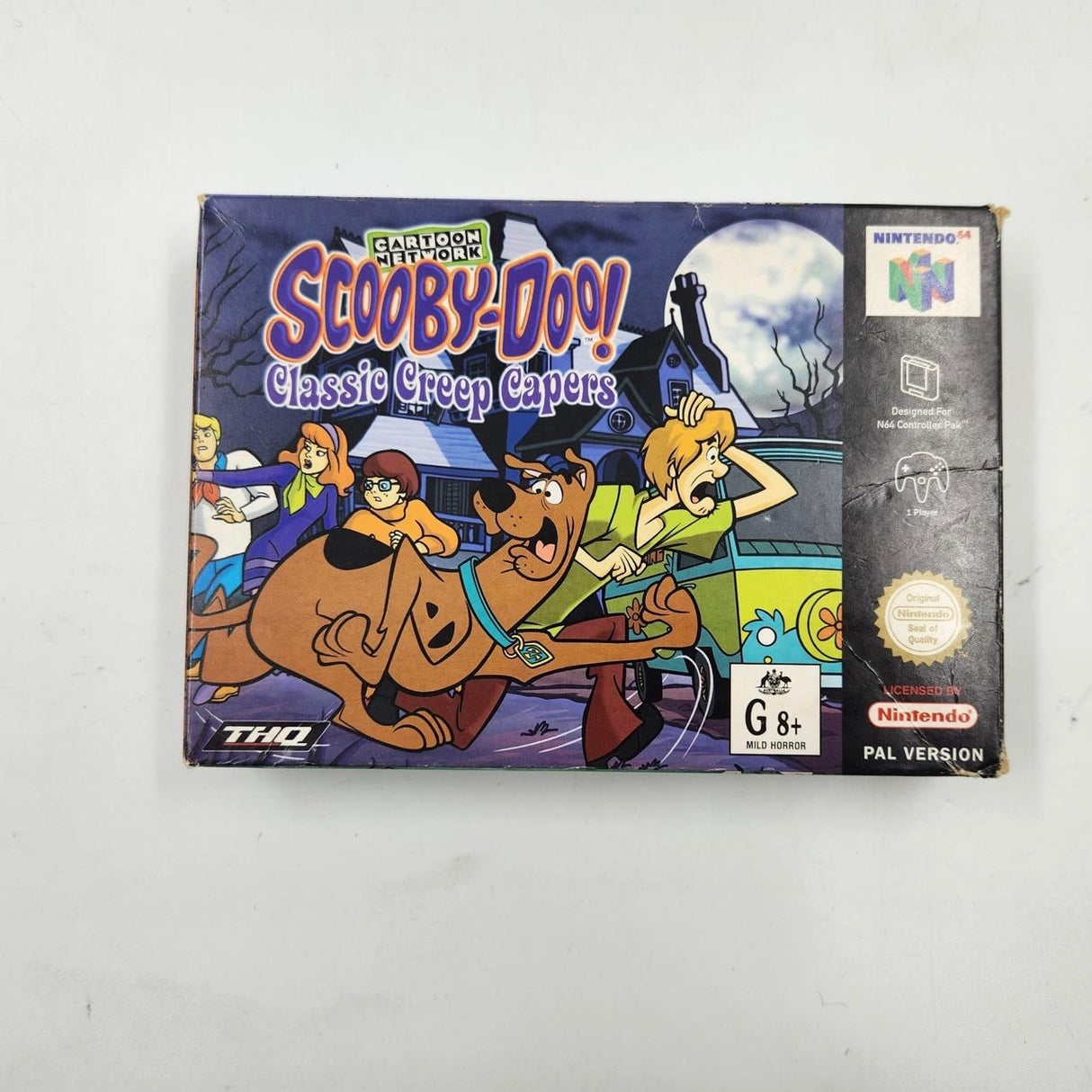 Scooby Doo Classic Creep Capers Nintendo 64 N64 Game Boxed Complete PAL 9JE4 - Trippy Trades 